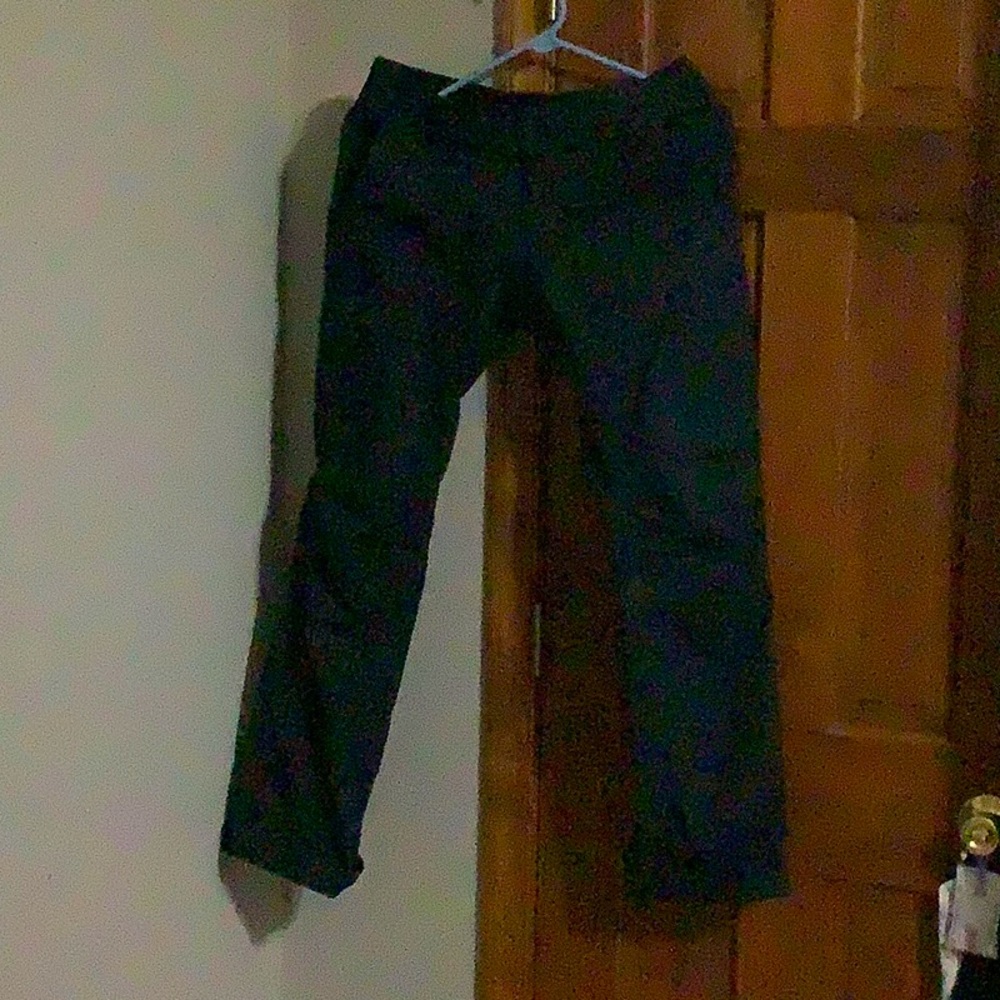 Under armor black cargo pants , heavy material
